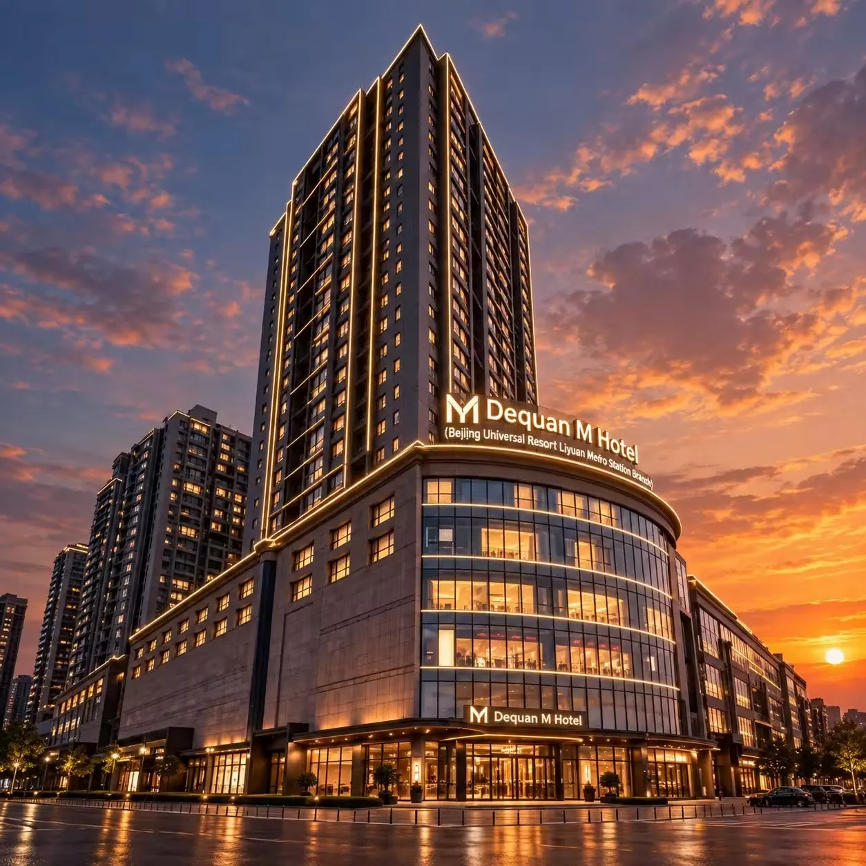 Casino-resort travel and the harbour setting